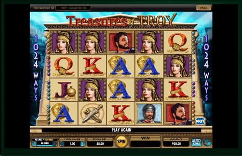 troy slot machine games